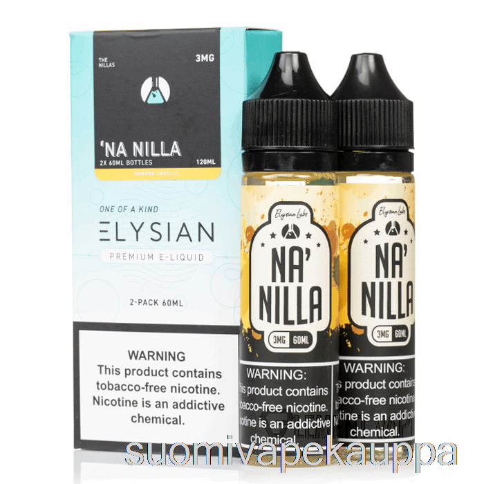 Vape Suomi Na'nilla - Elysian Labs - 120ml 0mg